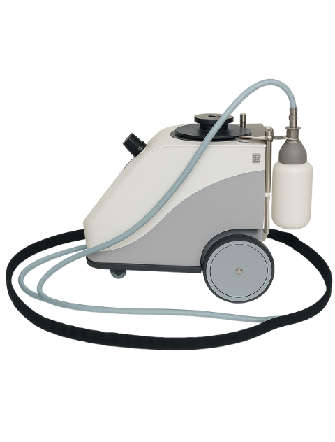 Kit abrasivo esterno SUBLIMA  per sabbiatura a ghiaccio secco + abrasivo   , con contenitore e valvole di dosaggio regolabili