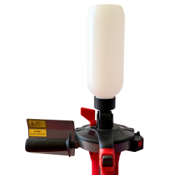 Sabbiatrice portatile elettrica BLSTR sander® particolare fronte