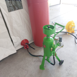 allacciamento-sabbiatrice